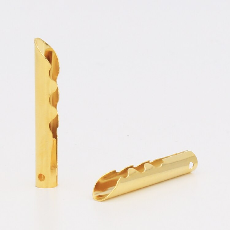 12 stücke VB432G Gold Kupfer Audio- BFA Z-Typ 4mm Bananen Stecker Lautsprecher Kabel Stecker
