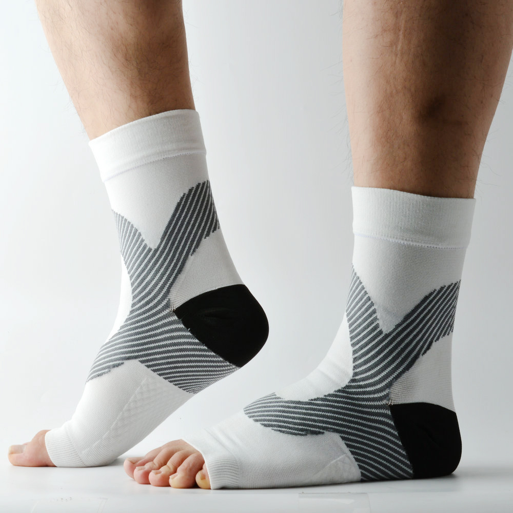1 Pair Nano Socks Neuropathy Socks Compression Sleeve For Ankle For Swelling,Plantar Fasciitis,Sprain, Neuropathy, For Women/Men