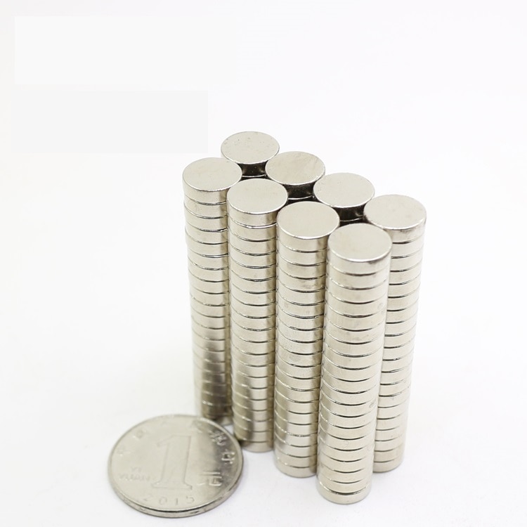 100Pcs 10mm x 4mm Sterke Ronde Cilinder Magneten 10X4mm Zeldzame Aarde Neodymium NIEUW 10 * 4mm Art Craft Verbinding
