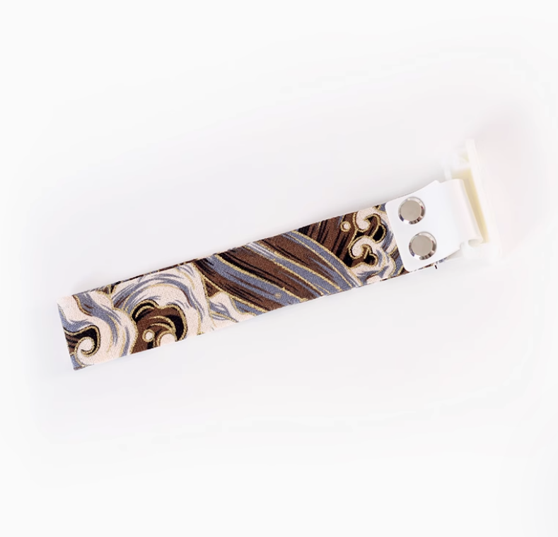 Keyboard Ribbon Latenpow Wooting 60 Keyboard Strap Take Control Nylon Strap for Gaming mechanical keyboard: Amber