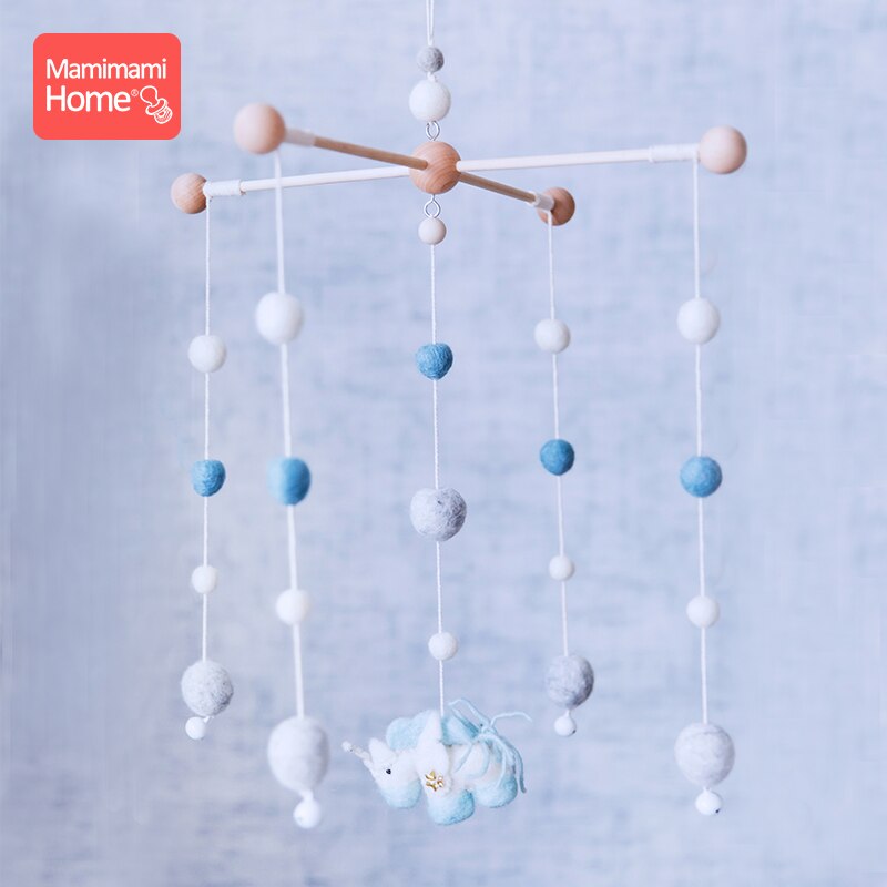Set of 10 Wood Baby Mobile Hanger Baby Crib Mobile Hanger Frame Mobile DIY Baby Mobile Holder In Natural Wood Crib bell