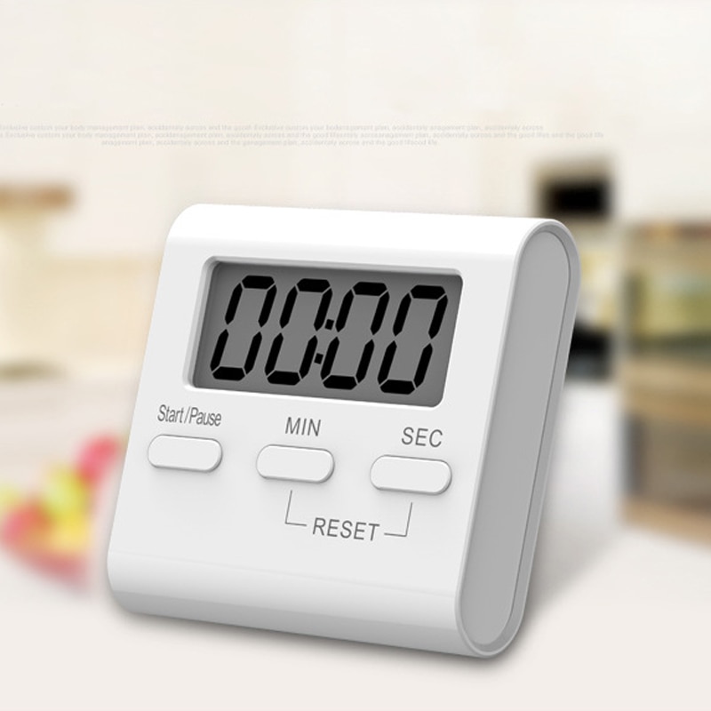 Student Timer Kitchen Gadgets Magnetic Timer Count UP Alarm Clock Reminder LCD Digital Kitchen Countdown Cooking Tools