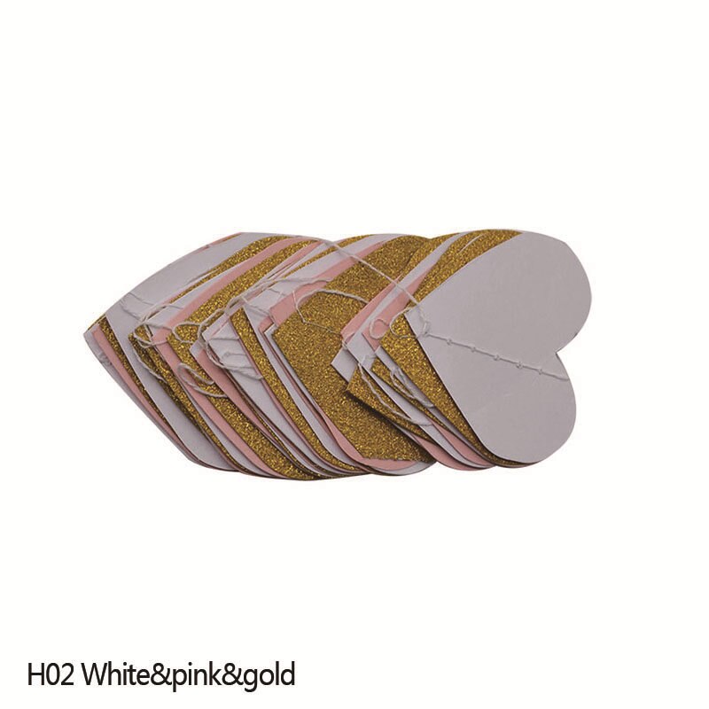 Colorful Paper Heart String DIY Craft Paper Garlan... – Grandado