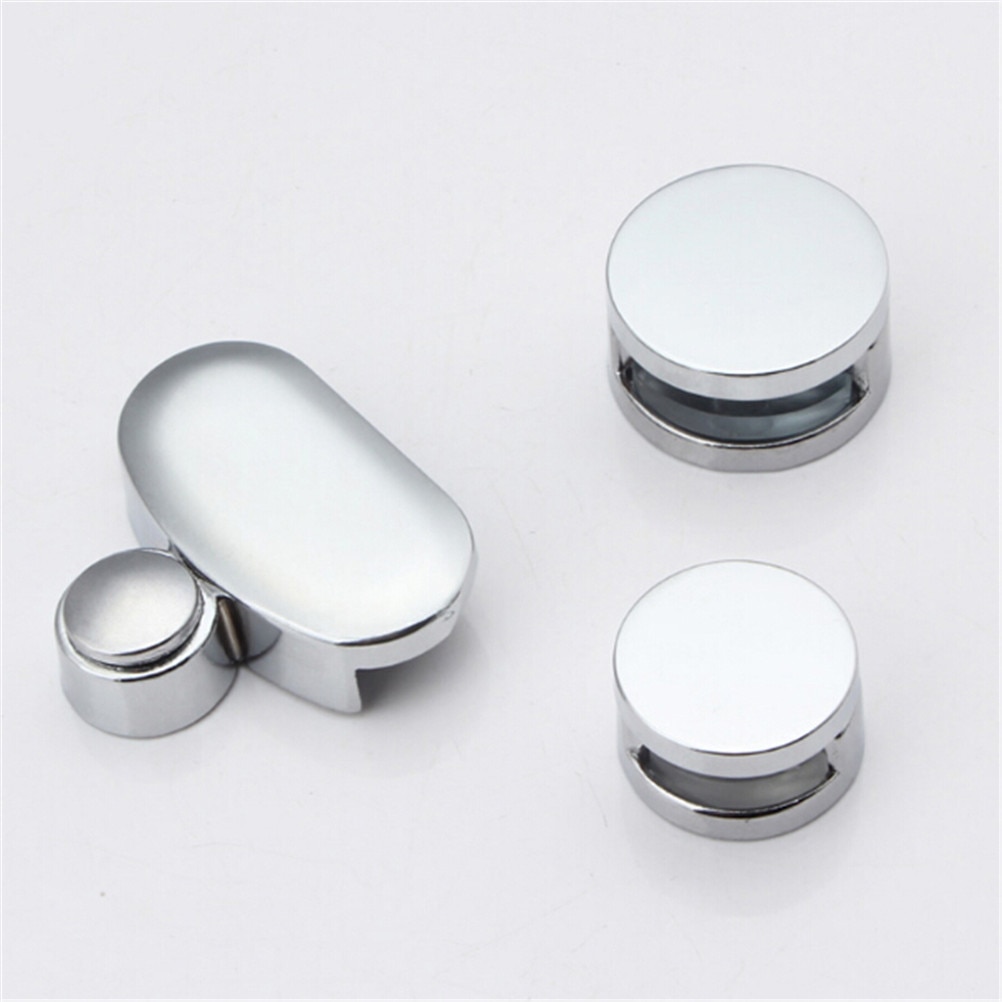 Mirror Fixed Fitting Bathroom Mirror Glass Mirror Hinger Advertising Plate Glass Clamp Fixed Clip Mirror