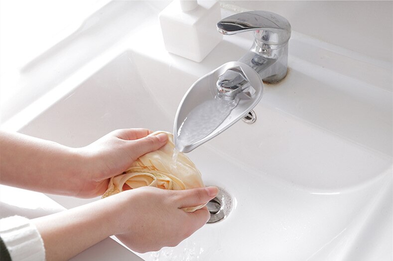 Kraan verlengd hand wassen apparaat gids sink extender Kind baby hand wassen aid extender