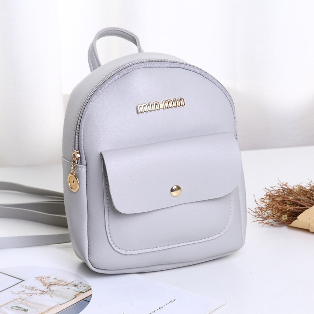 Mini Backpack Women Crossbody Bag For Teenage Girl Plaid Women Shoulder Phone Purse Korean Style Trendy Female Bagpack