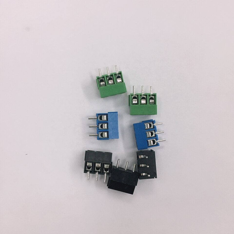 5pcs KF350-3.5-2P Terminal Screw Connector Splice connector for circuit board Terminal 300V 10A Screw 2,3Pin 3.5mm KF350-3.5-3P