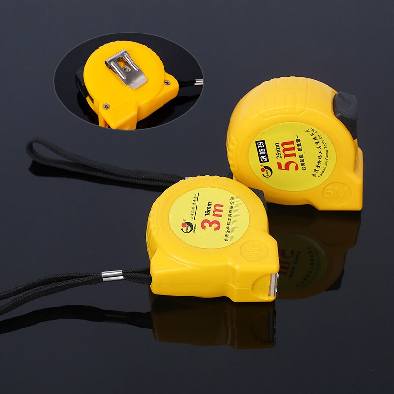 Measuring Tape Double Sides Steel Tape Measure Retractable Flexible Rule Metric Type Tapeline 3m 5m 7.5m 10m Measures Tape Tools
