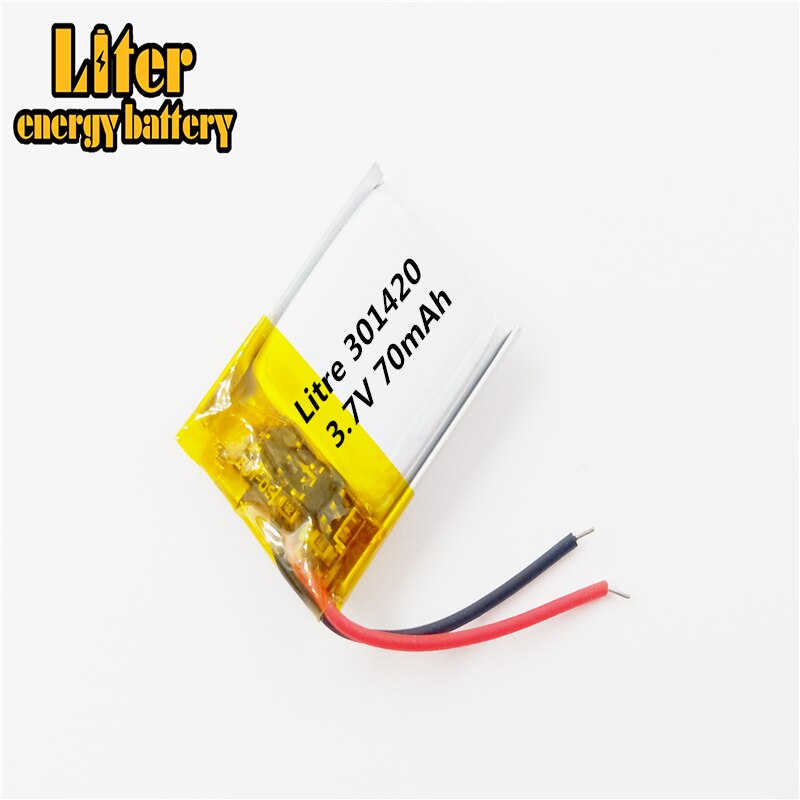 301420 3,7 V 70MAH 031420 301423 Lithium-batterie MP3 Bluetooth Headset kleine spielzeug batterie