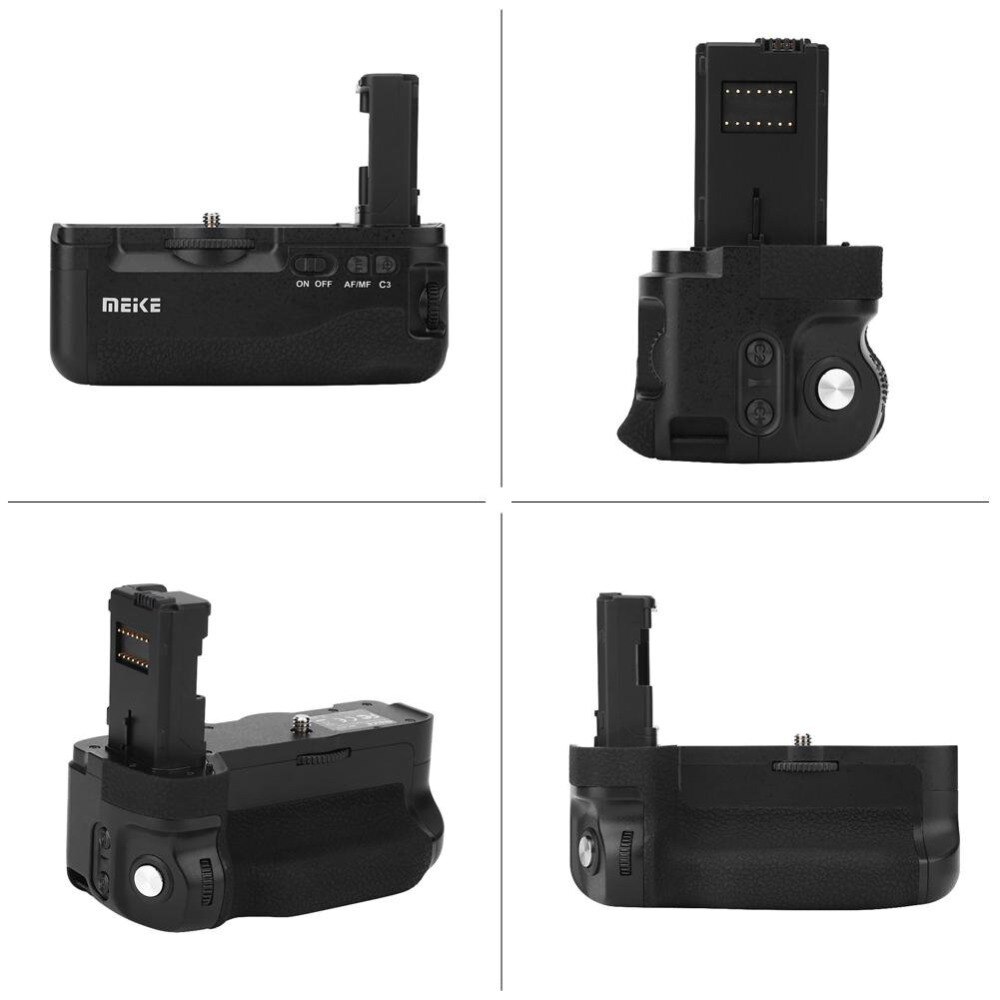 Meike MK-A7II Verticale Batterij Grip voor Sony A7II A7S2 A7M2 A7R2 A7R II als VG-C2EM Camera