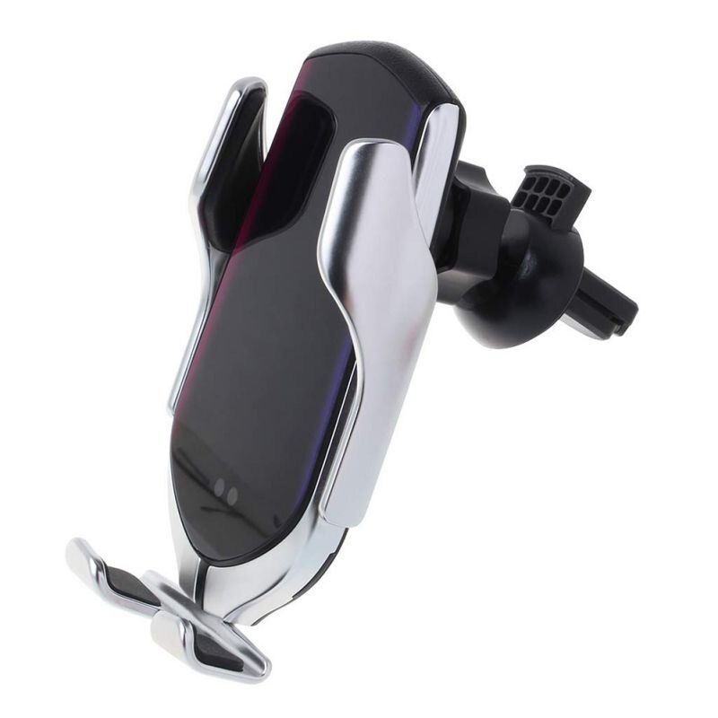 Car Phone Holder 1PCS Automatic Clamping Smart IR Sensor Car Mount Phone Wireless Charger Holder