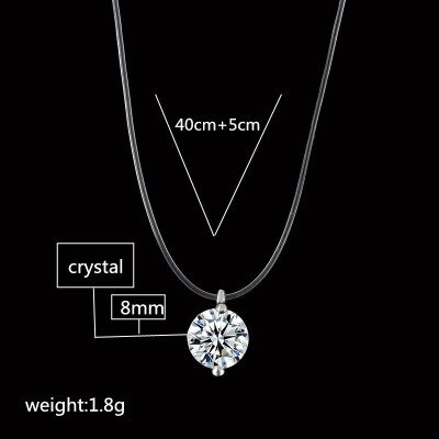 Meerdere hartvormige Water Wens Fles Ketting Crystal Power Kettingen meisje Datum Sieraden: B