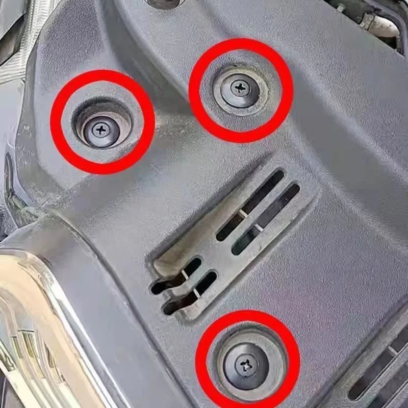 Remaches de plástico de 8mm/6mm, tornillos de sujeción para guardabarros de coche, tornillos para parachoques, Clips, remaches, agujero de 8mm, Clip de pasador de empuje de plástico, accesorios para coche