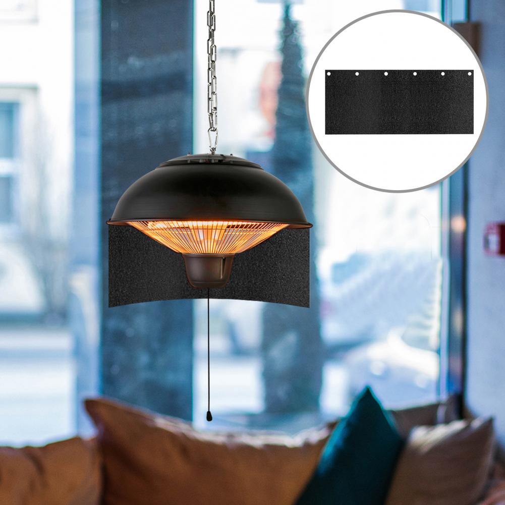 Heat Reflector Panel Long Lasting Lightweight Heater Deflector Heat Focusing Reflector