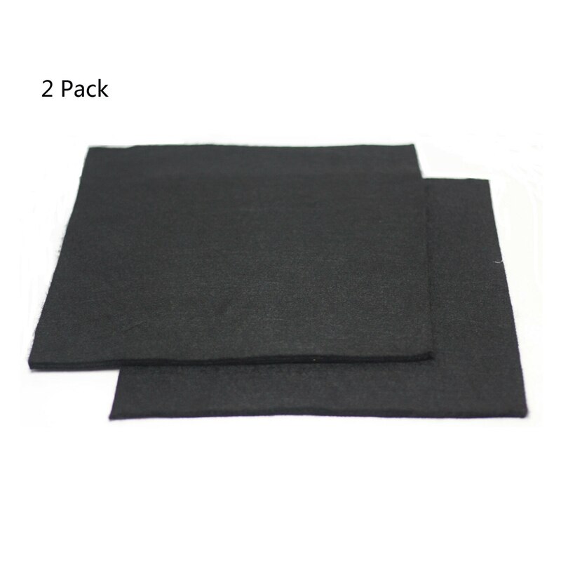 Shgo -2 Stuks Carbon Fiber Lassen Deken Toorts Schild Sanitair Koellichaam Slakken Fire 3X200X300mm