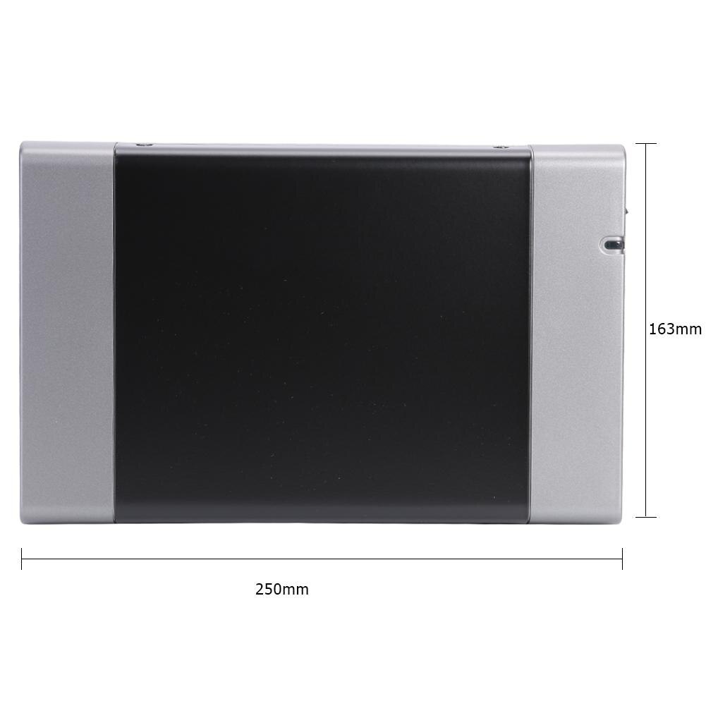 5.25 Inch Harde Schijf Case Usb 3.0 Naar 3.5 Inch Usb Type-B USB-B Sata Adapter 8T Aluminium legering 4.8Gbps Externe Hdd Behuizing