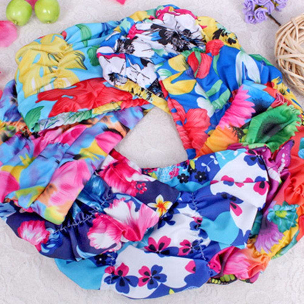 Svømmehat dygtig fremstilling svømmehat kvinder langt hår badehætte drapere fleksibel svømmehat ørebeskytte