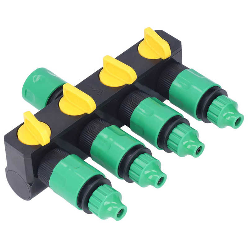 Faucet Splitter 4 Way Water Hose Splitter for Plant Watering for Irrigation