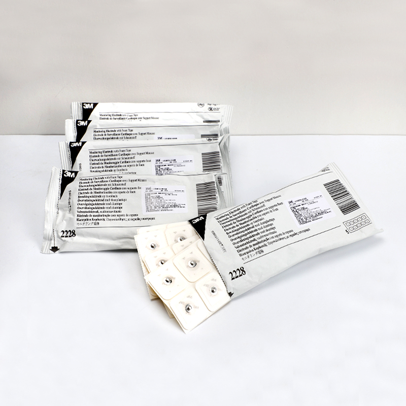 Disposable ECG Electrode Sheet 2228 Square Electrode Sheet Electrode Sheet 2228 50pcs