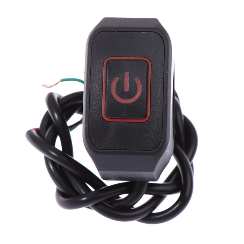 Bouton interrupteur de guidon pour moto, 22mm, 7/8 '', pour étoile électrique: Rouge