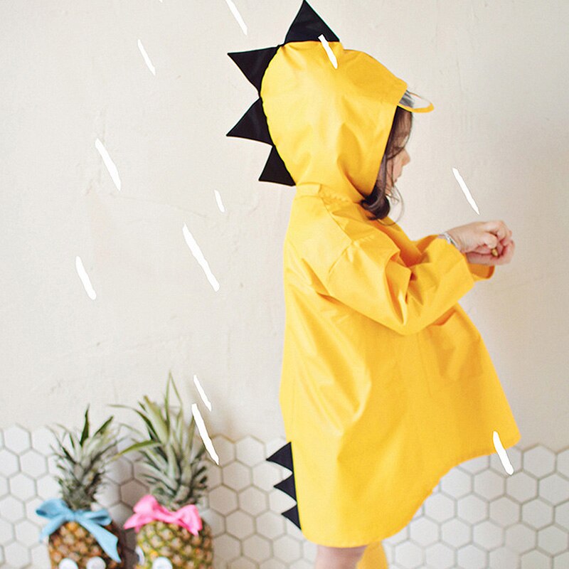 Projeto do Dinossauro crianças Raincoat Crianças capa de Chuva capa de Chuva Poncho capa de Chuva Com Capuz jaqueta de Chuva à prova d' água À Prova D' Água