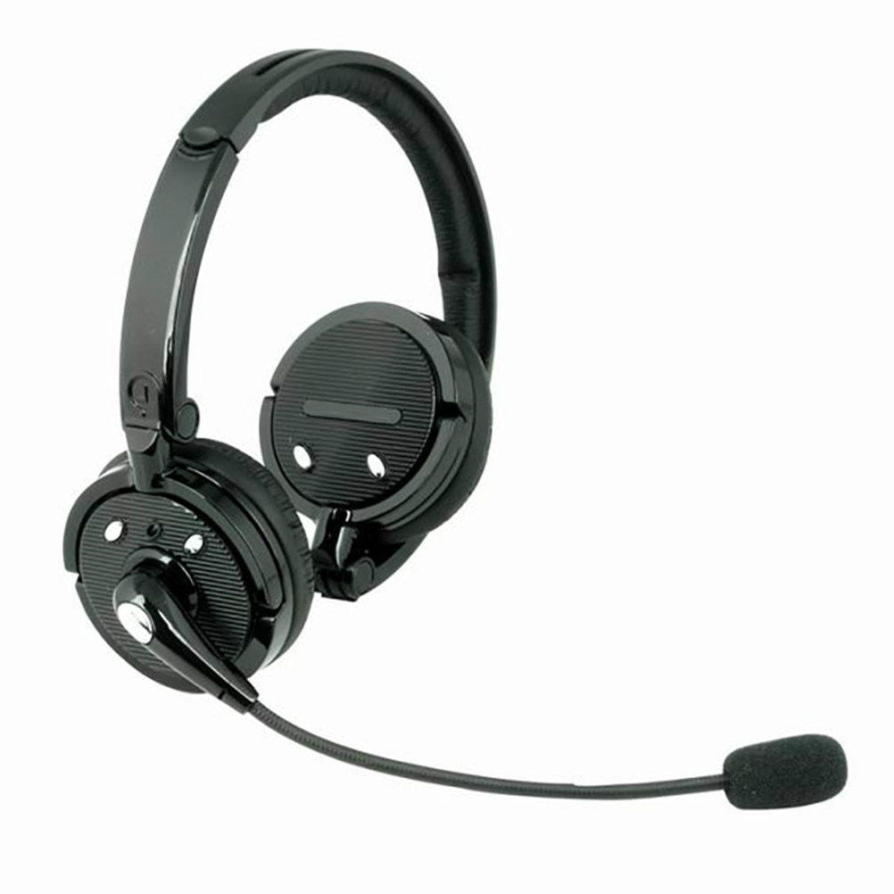 Bluetooth Noise Cancelling headphone with Boom Microphone On Ear Phone Headset for Truck Driver Call Center PS3 Gaming Headset
