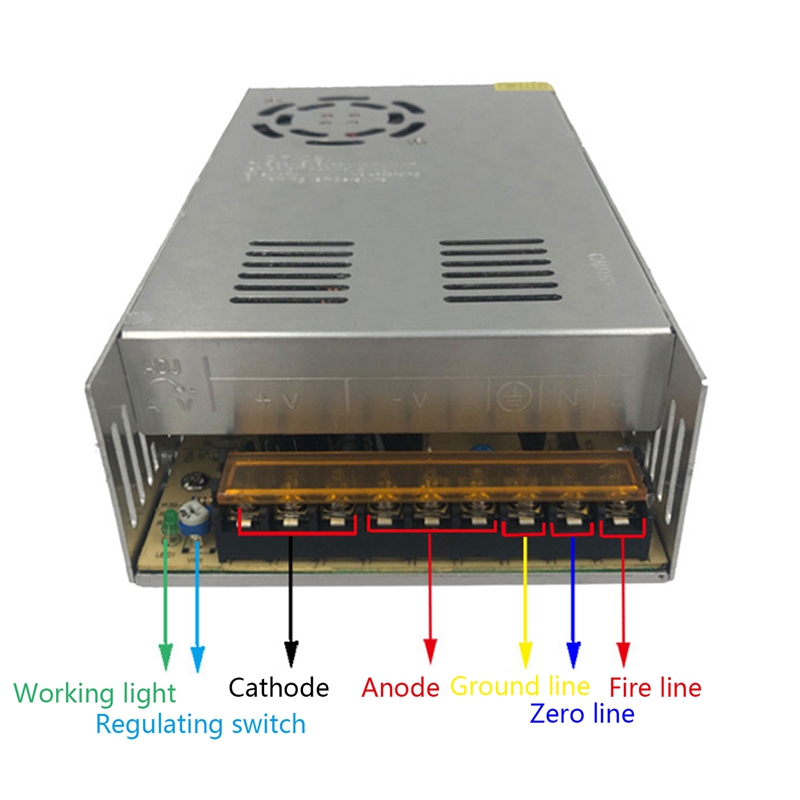 12V 30A LED Switch Power Supply Transformer 360W Power Supply Adapter LED Strip Switch Driver Power Adapter