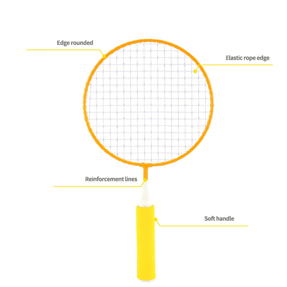 1 ensemble enfants Badminton raquette couleur Sports de plein air fournitures Badminton ensemble pour le sport