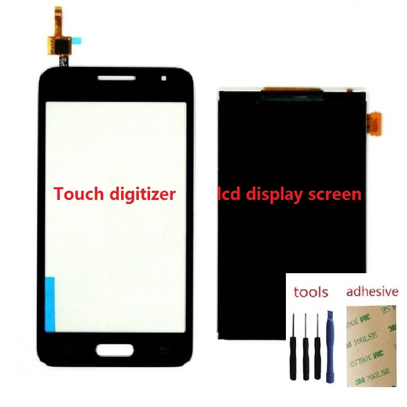 Di tocco Digitale Dello Schermo LCD Sensore di Schermo A Schermo per Samsung galassia nucleo 2 SM-G355H/DS G355H G355F