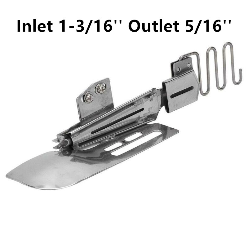 Cover Stitch Double Fold Edge Binder for Janome CoverPro/Elna W600 series Sewing accessories Stretched Cylinder Folder: 2