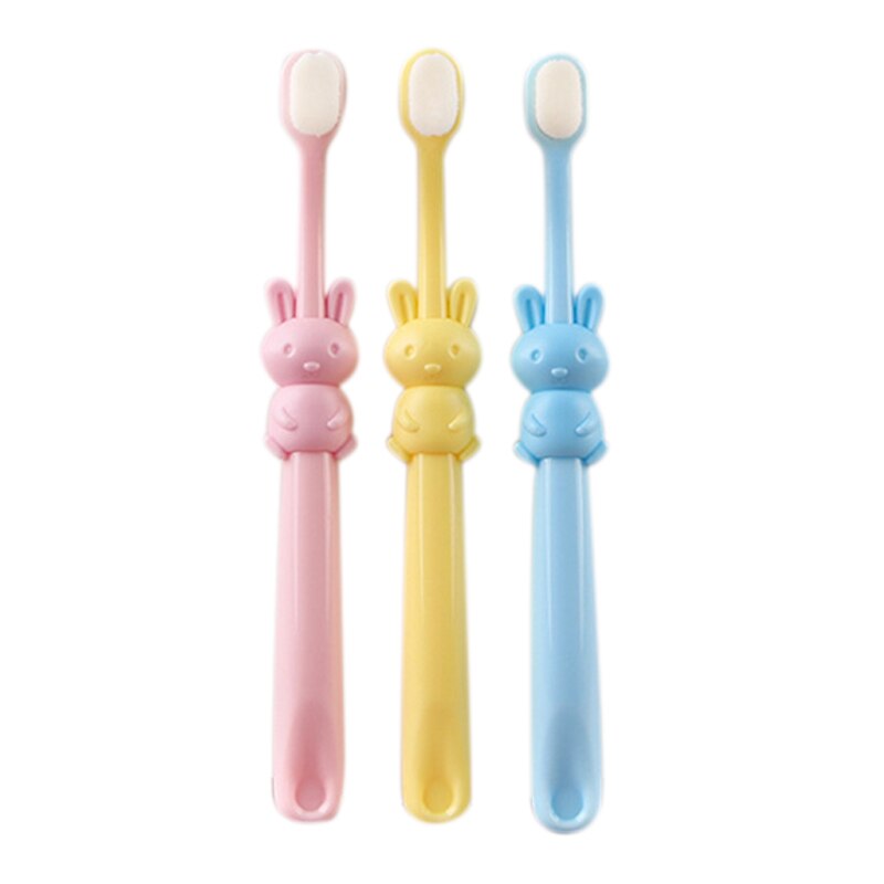 Bunny Children's Toothbrush Cartoon Single Pack 2-10 Years Old Infant Baby Soft Toothbrush