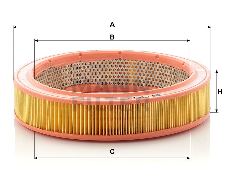 MANN C2852/2 AIR FILTER FOR CAR, 100% ORIGINAL PRO... – Grandado