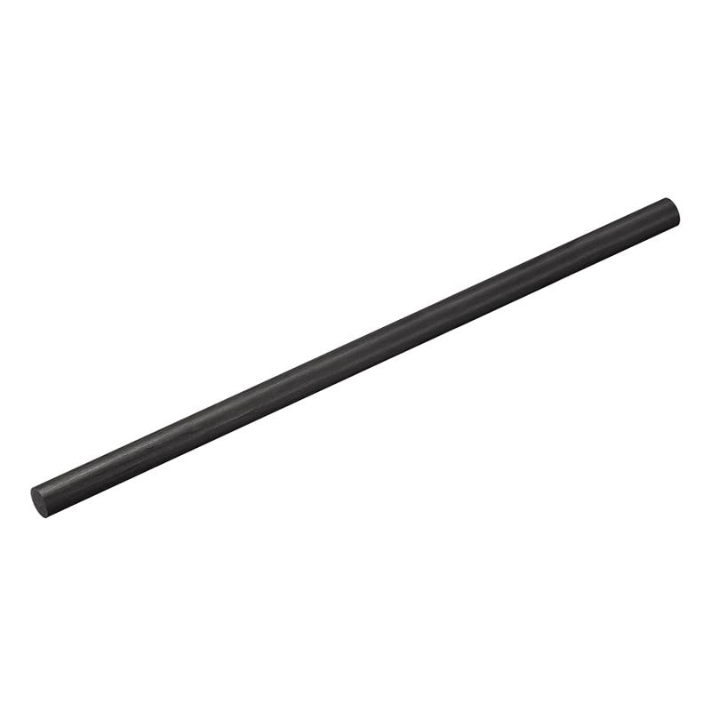 Varilla de fibra de carbono sólida, 1MM, 2MM, 3MM, 4MM, 5MM, 6MM, 7MM, 8MM -18MM (250-500MM), varilla de refuerzo, peso ligero de alta resistencia para bricolaje