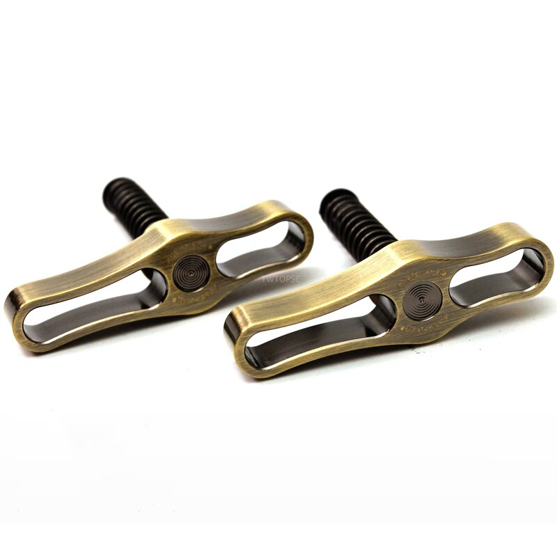 TWTOPSE Bicycle Hinge Clamp Lever For Brompton Folding Bike Bicycle Clamp Plate Lightweight 38g CNC AL7075 Aluminum 2 pcs hcl-2: Copper Set