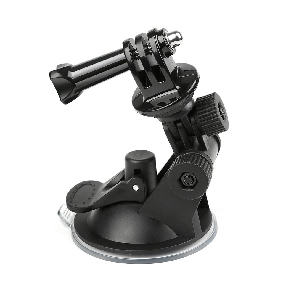 Universal Car Zuignap Adapter Voorruit Mount Houder Beugel Actie Camera Accessoires Voor Gopro Hero 1 2 3 4 Zwart plastic