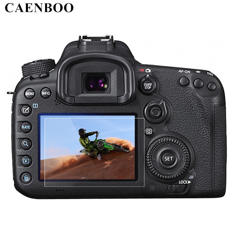 CAENBOO Screen Protector Voor Sony A5000/A5100/A6000/A6300/A6500/NEX6R/NEX7R Zelf Adhesive Gehard Glas LCD HD Film DSLR Camera