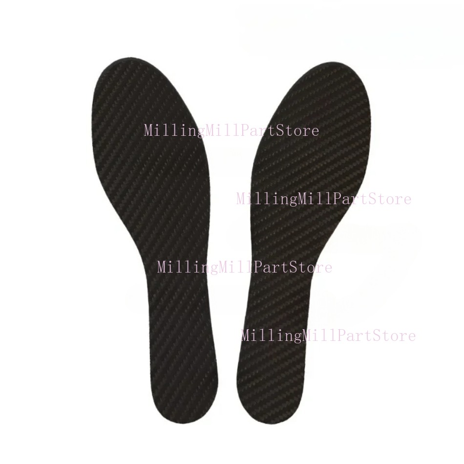 Hochwertige 0,8 mm, 1,0 mm, 1,2 mm Dicke, Kohlefaser-Einlegesohle, Sport-Einlegesohle, männliche Schuhpolster, weibliche orthopädische Schuh-Sneaker-Einlegesohlen