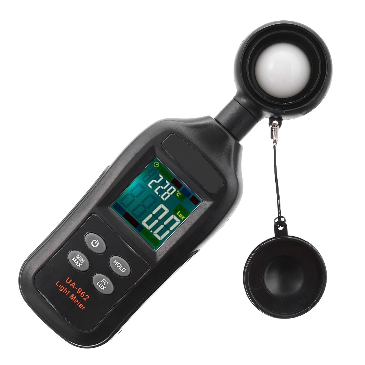 Portable Digital LCD Display Luxmeter Lux / FC Light Meter for Photography Luminometer Photometer Spectrometer 200000Lux