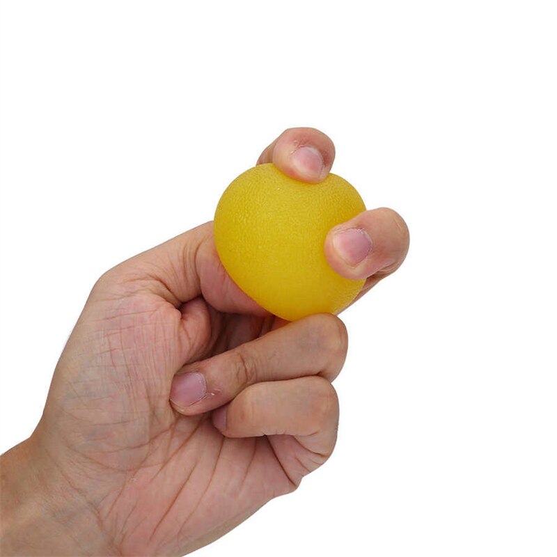 Entraîneur de doigts anti-stress, boule de préhension d'œuf, équipement d'exercice à domicile, extenseur de poignée, renforcement musculaire, fitness de gym
