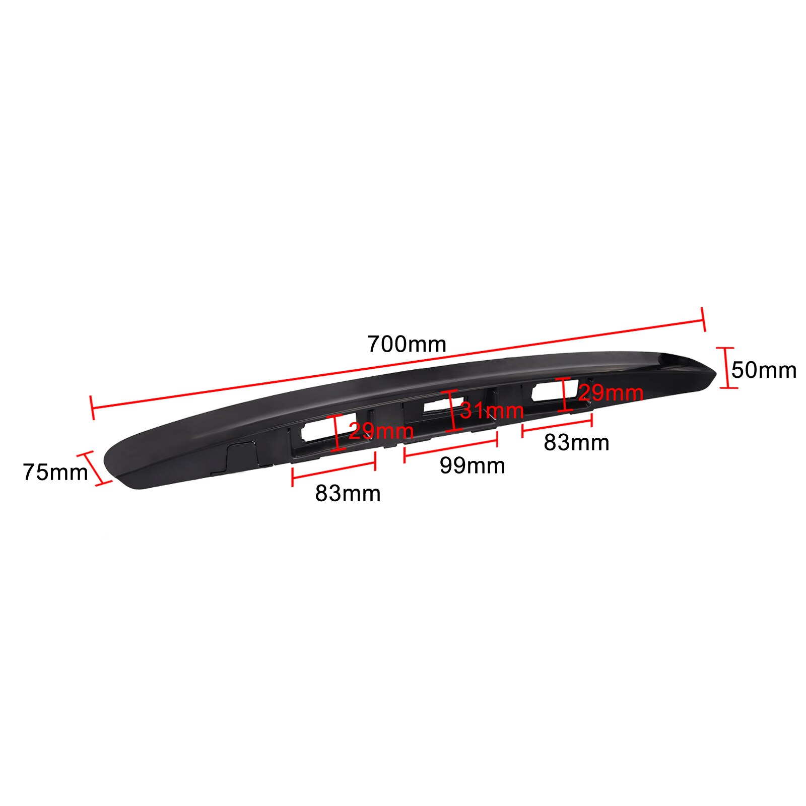 Justech Neue Heckklappe Stiefel Griff Für Nissan Qashqai J10 Schwarz 90812JD00H 90812JD20H 90812JD40H Ersatz Teil