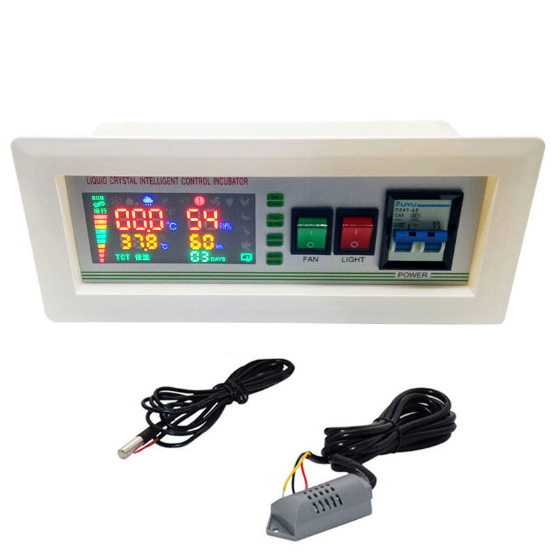 Automatic Egg Incubator xm-18sd Controller Digital LED Temperature Controller Temperature Humidity Sensors Egg Hatcher Controlle