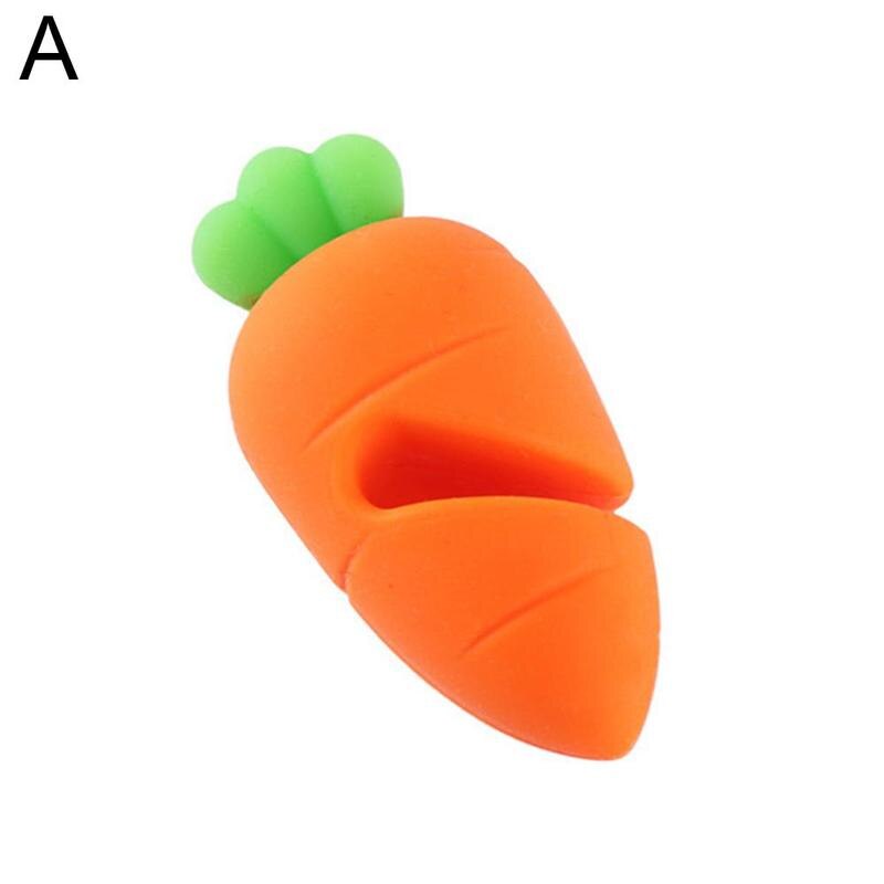 Elevador de tapa a prueba de derrames para olla de sopa, herramientas de cocina, soporte de tapa de silicona resistente al calor, mantiene la tapa abierta, herramientas de cocina, 1 unidad: Yellow carrot