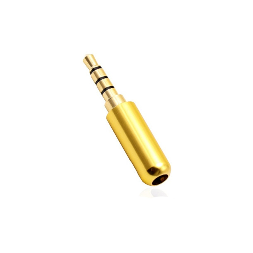 3.5 mm Plug Audio Jack 4 Pole Gold Plated Earphone Adapter Socket for DIY Stereo Headset Earphone Headphone for Repair