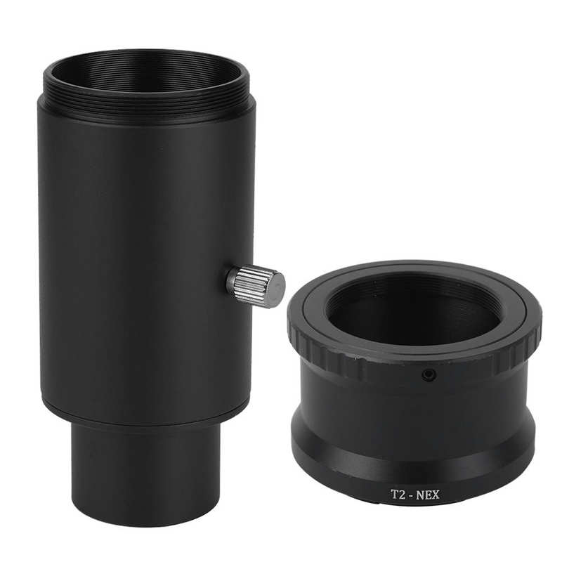 T2-NEX fotografia fissa telescopio astronomico 1.25 pollici tubo di prolunga anello adattatore per Sony E Mount Camera