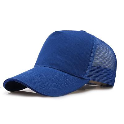 COKK, gorra de béisbol de , gorra de malla con Cierre trasero para hombre, gorros de mujer para hombre, gorra informal negra ajustable, gorra de Sol para camionero: blue