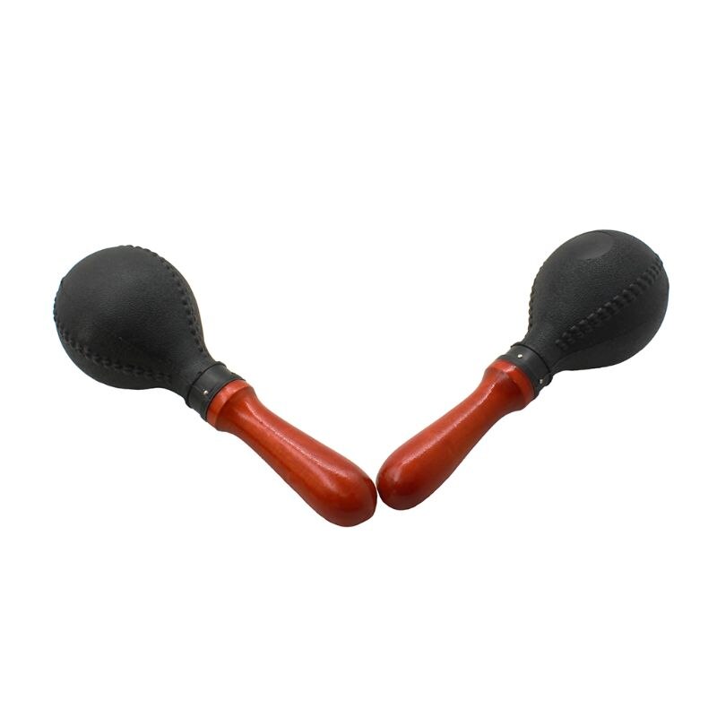 Paar Maracas Shakers Rammelaars Zand Hamer Percussie Instrument