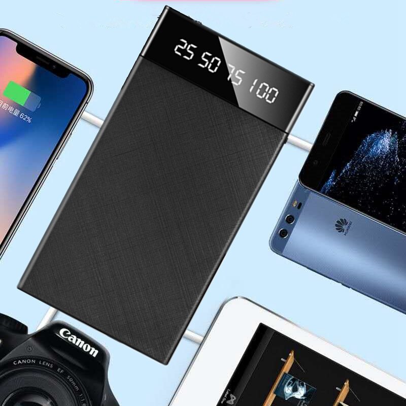 Car battery converter portable mini ultra-thin car jump starter mobile power 12V 10000mAh engine battery charger booster