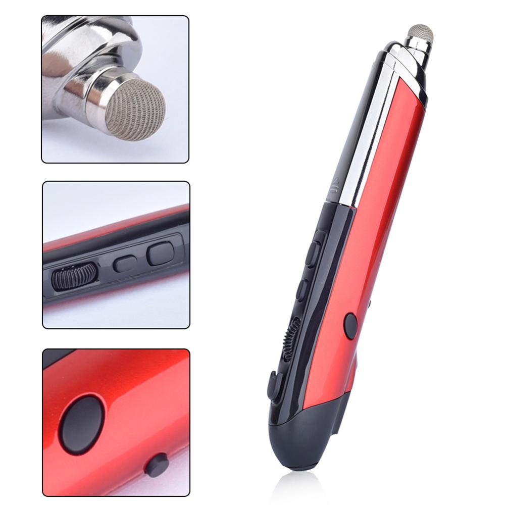 PR-08 Universal 6 Keys 2.4GHz Wireless Optical Pen Mouse for PC Smart TV