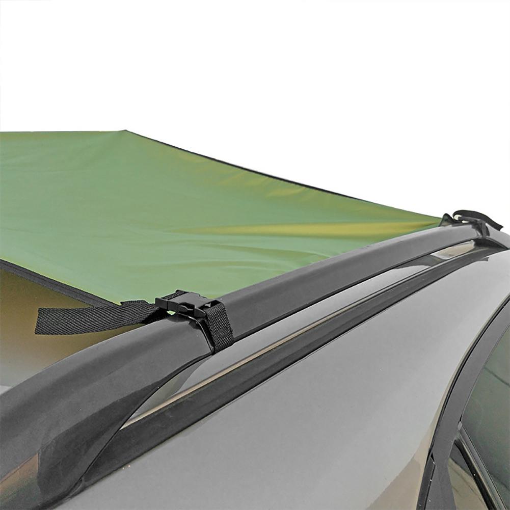 Car Awning Waterproof Portable Camping Fishing Tent Automobile Rooftop Rain Canopy