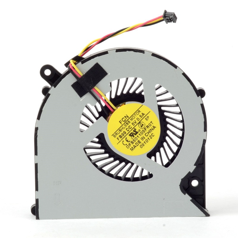 3pin Cooler Fan Fit For Toshiba C850/C870/L850 Laptops Computer Cooling Fan CPU Cooler Power 5V 0.5A Fit For Toshiba 3 F1174